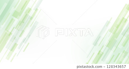 Cyber-style texture frame background with diagonal lines (green) 128343657