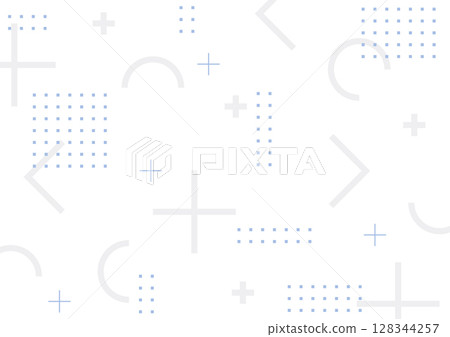 簡單的背景與平靜的幾何圖案（灰色） 128344257