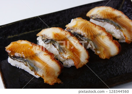 Eel nigiri sushi Eel nigiri sushi 128344560
