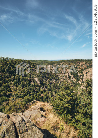 Canyon in Harz Germany 128346919