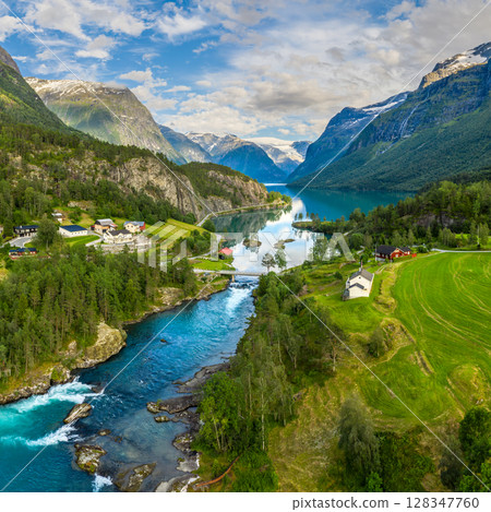 Beautiful Nature Norway aerial photography. Beautiful Nature Norway aerial photography. 128347760