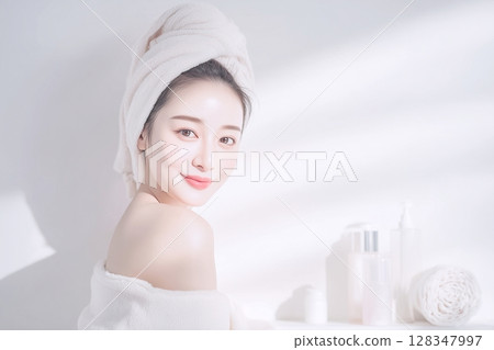 Beautiful skin for women and skin care “AI generated images” Beautiful skin for women and skin care “AI generated images” 128347997
