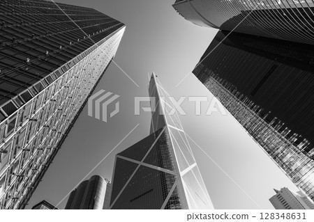 商業、摩天大樓、城市形象香港 128348631