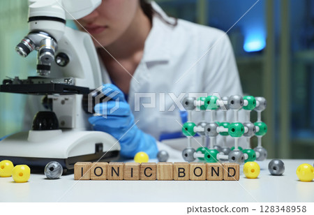 Researching Ionic Bonds with a Microscope in a WellEquipped Laboratory Environment Researching Ionic Bonds with a Microscope in a WellEquipped Laboratory Environment 128348958