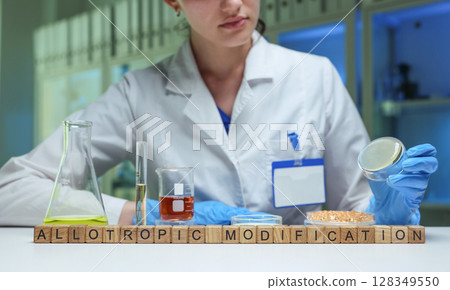 This study focuses on the meticulous examination of allotropic modulation in chemistry 128349550