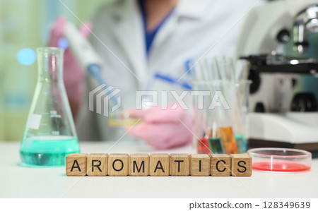 Conducting a lab experiment on aromatics and the chemical processes in the studys analysis 128349639