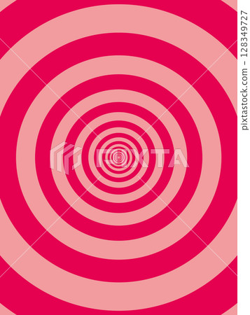 Salmon pink circle continuous background material 128349727