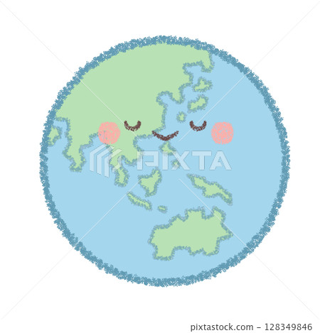 地球表情嚴肅 128349846