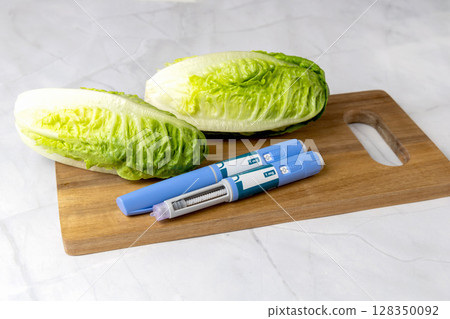 Original Danish Ozempic Insulin injection pen for diabetics and vegetables. Original Danish Ozempic Insulin injection pen for diabetics and vegetables. 128350092