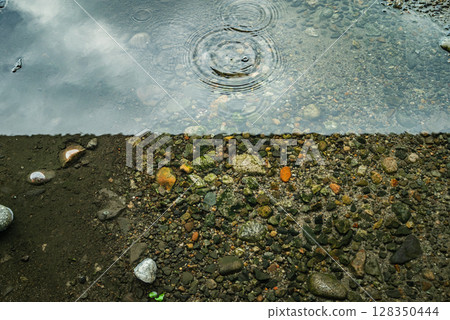 使用和未使用 PL 濾鏡的對比圖 [水坑] 128350444