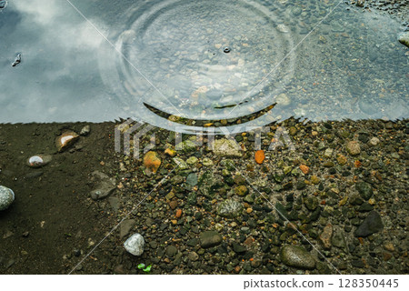 使用和未使用 PL 濾鏡的對比圖 [水坑] 128350445