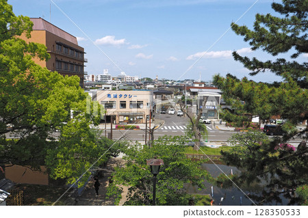 View from the East Tower of Kijo Park (Tsuchiura Castle Ruins) [Tsuchiura City, Ibaraki Prefecture] 128350533