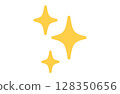 簡單閃耀插畫（黃色）2-11 128350656