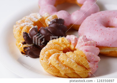 Colorful donuts Colorful donuts 128350897