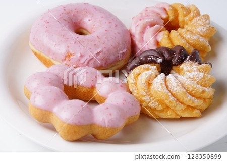 Colorful donuts Colorful donuts 128350899