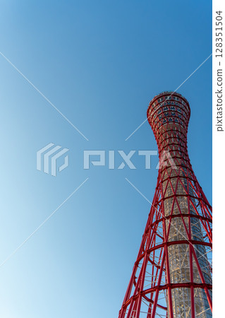 Port Tower bathed in the morning sun 128351504