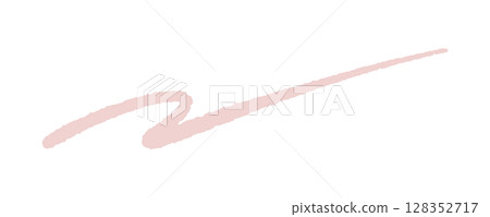 粉紅色粗獷時尚的手繪線條-暗沉色彩中時尚的裝飾線條與裝飾材料 128352717