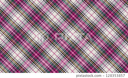 Pink Green Plaid Pattern for Design Pink Green Plaid Pattern for Design 128353857