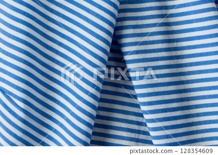 Macro Texture of Pure Cotton Fabric 128354609