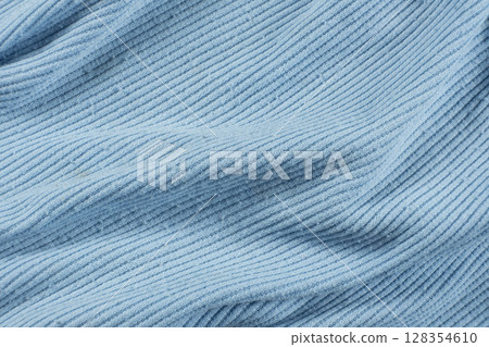 Low-quality cotton elastane fabric, lots of pilling on the surface. 128354610