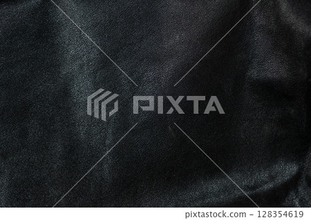 Close-Up of Dark Leather Surface for Design Use Close-Up of Dark Leather Surface for Design Use 128354619