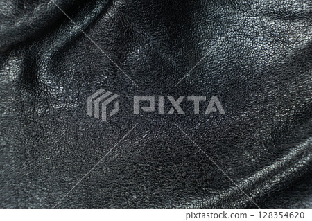 Real Leather Surface Close-Up with Abstract Texture Real Leather Surface Close-Up with Abstract Texture 128354620