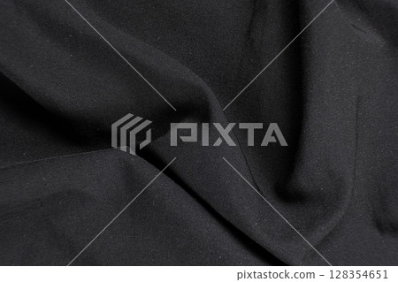 Old worn-out polyester and elastane fabric, pilling and frayed threads Old worn-out polyester and elastane fabric, pilling and frayed threads 128354651