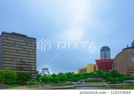 Kokura Castle and Kitakyushu City Hall Riverwalk Kitakyushu 128354660