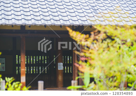 [Hamadera Park Rose Garden] Historical building 128354893