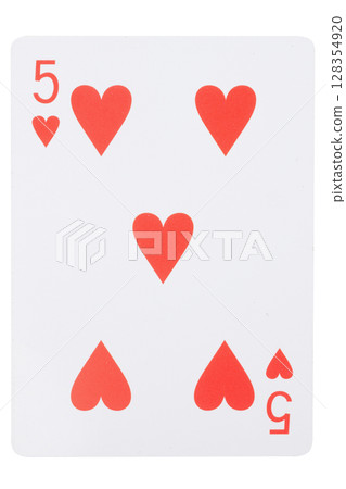 card gambling on white game luck five hearts card gambling on white game luck five hearts 128354920