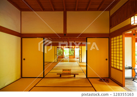 小倉城庭園、書院大樓、日式房間 128355163