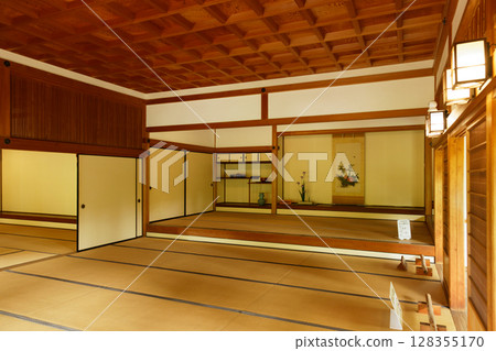 Kokura Castle Garden, Shoin Building, Japanese-style Room 128355170