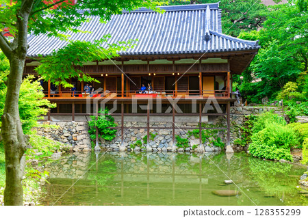 Kokura Castle Garden, Shoin Building, Japanese-style Room 128355299