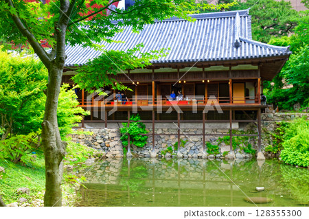 Kokura Castle Garden, Shoin Building, Japanese-style Room 128355300