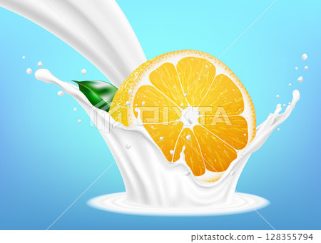 splash of fresh juice 128355794