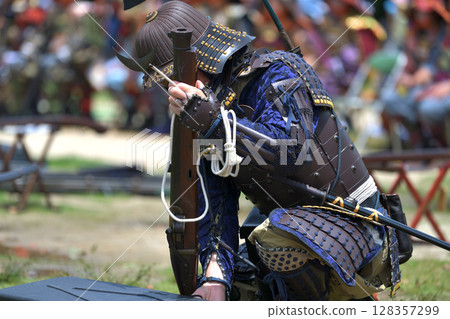 岡山城炮術 古代火砲示範 明石公園土岐週 岡山城炮術 古代火砲示範 明石公園土岐週 128357299