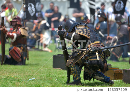 Okayama Castle Rifle Corps: Traditional Gunnery Demonstration, Akashi Park, Time Week Okayama Castle Rifle Corps: Traditional Gunnery Demonstration, Akashi Park, Time Week 128357309