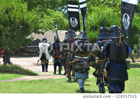 Okayama Castle Rifle Corps: Traditional Gunnery Demonstration, Akashi Park, Time Week Okayama Castle Rifle Corps: Traditional Gunnery Demonstration, Akashi Park, Time Week 128357313