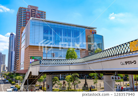 Saitama Prefecture, Kawaguchi City, Kawaguchi Station East Exit Cityscape, Kawaguchi Cupola 128357940