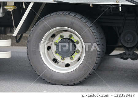 Truck tire image Truck tire image 128358487