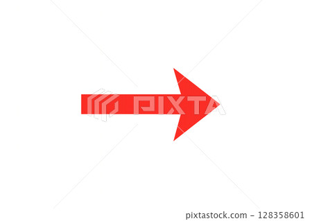 透明背景標誌 僅箭頭指示標誌 可用於指示方向、引導和顯示進度的材料 128358601