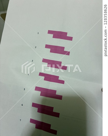 印表機墨水噴嘴檢查失敗 印表機墨水噴嘴檢查失敗 128358626