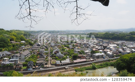 津山城 - 東側保留舊時街景 128359474