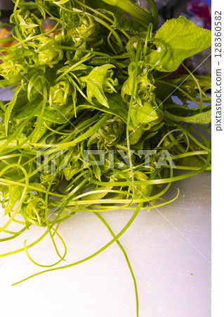 新鮮龍芥菜，台灣蔬菜 128360582