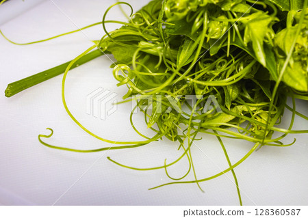 新鮮龍芥菜，台灣蔬菜 128360587