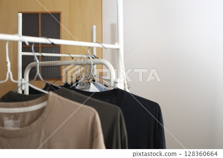 laundry dried indoors laundry dried indoors 128360664