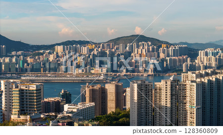 June 24 2025 Tai Hang Urban Neighborhood Residential Hillside View Hong Kong June 24 2025 Tai Hang Urban Neighborhood Residential Hillside View Hong Kong 128360809