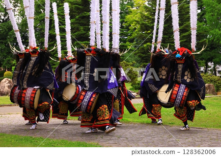 Iwate Prefecture Folk Performing Arts Performance Deer Dance Iwate Prefecture Folk Performing Arts Performance Deer Dance 128362006