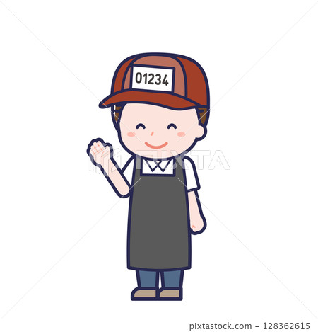 Fishmonger / Diagonal / Male 17 Fishmonger / Diagonal / Male 17 128362615