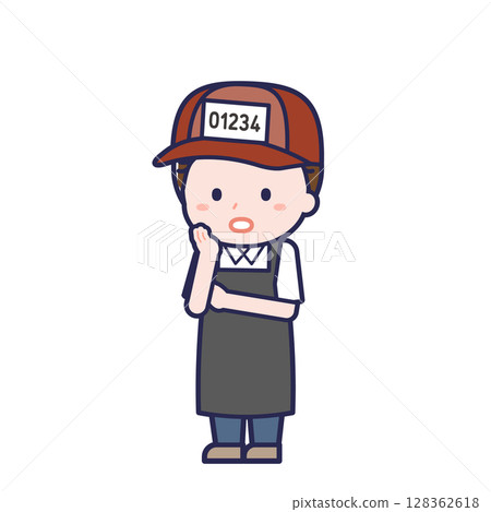 Fishmonger / Diagonal / Male 20 Fishmonger / Diagonal / Male 20 128362618
